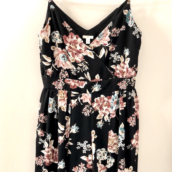 BP. Floral Print Maxi Romper - Picture 4 of 5